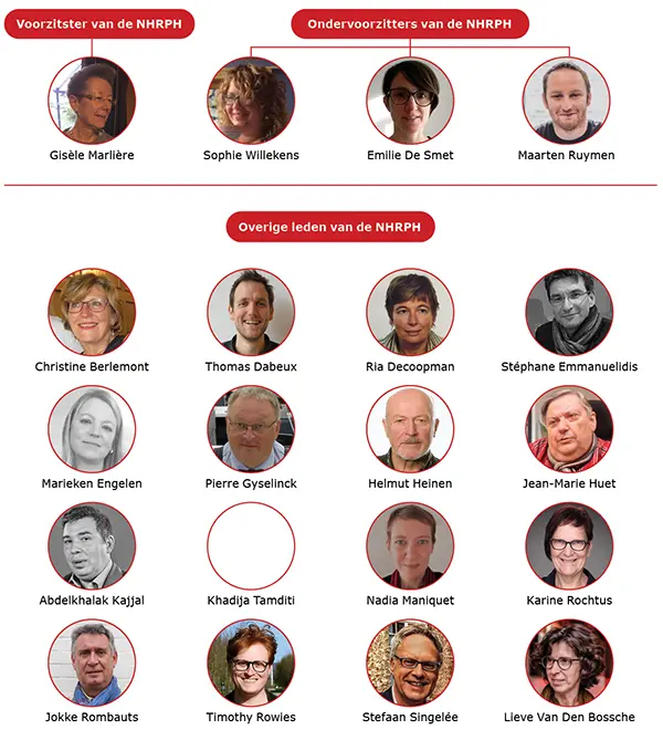 Foto's van de NHRPH-leden